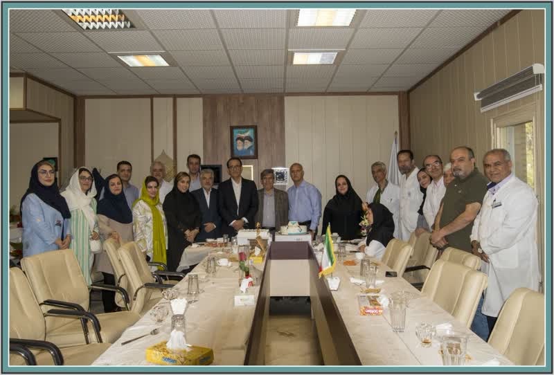  بزرگداشت روز پزشک در مرکز آموزشی درمانی شهید مطهری