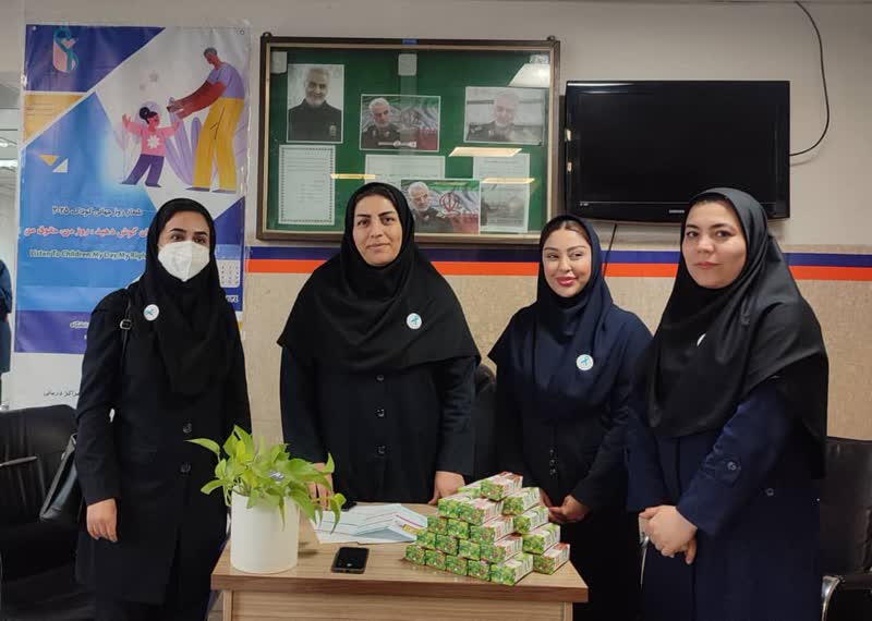 بازدید معاونت درمان از بیمارستان شهید مطهری در پویش مقابله با کودک‌آزاری